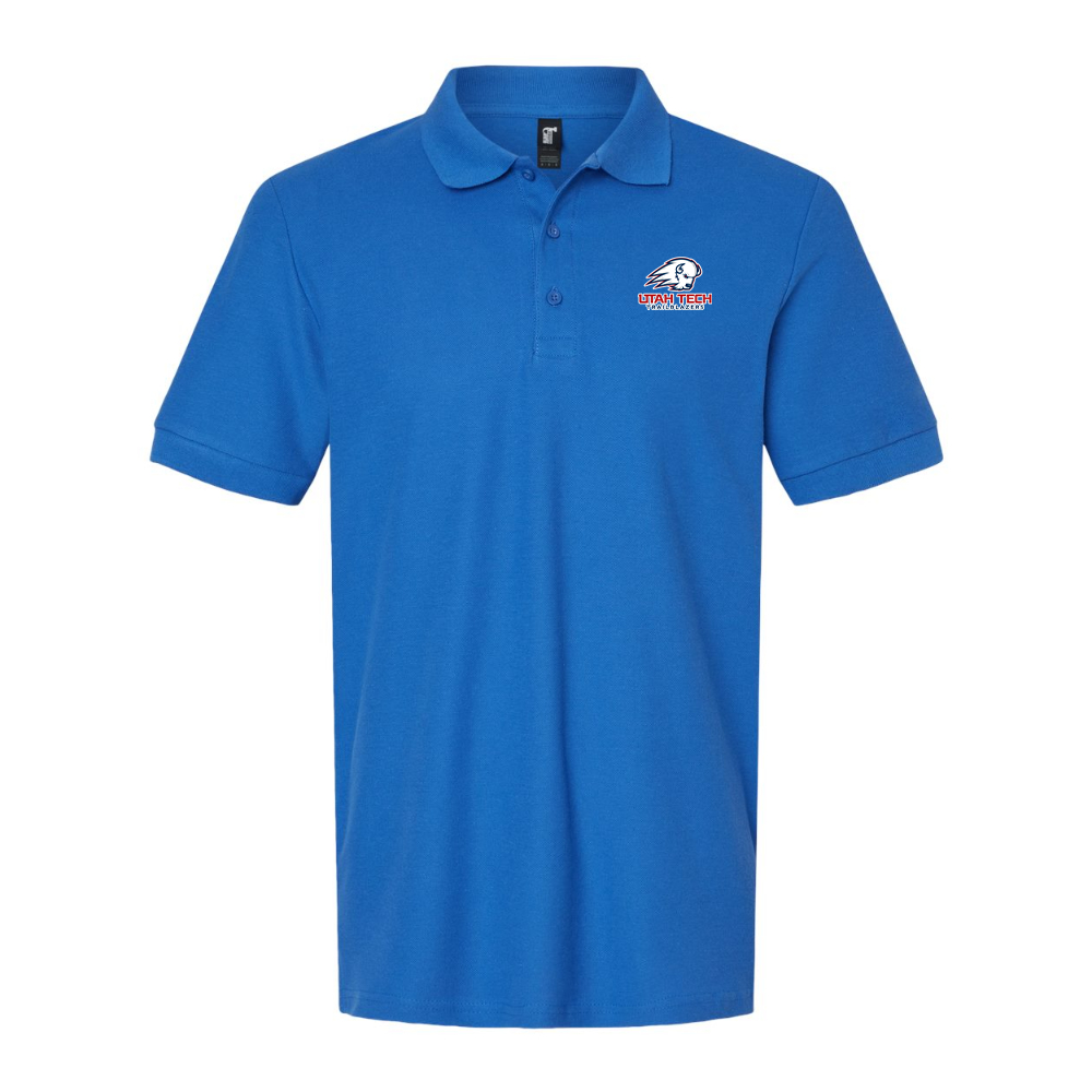 Men's  Utah Tech Trailblazers  Gildan Hammer Pique Polo